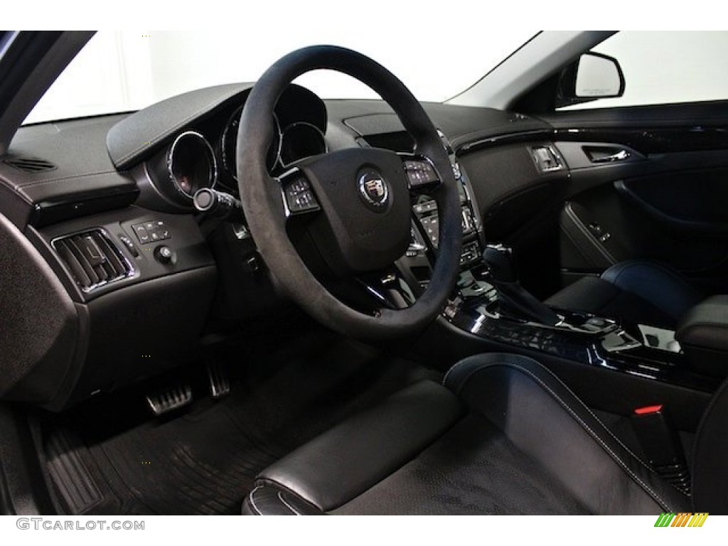 2012 Cadillac CTS -V Sedan Ebony/Ebony Dashboard Photo #84901163