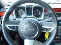 Black/Inferno Orange 2010 Chevrolet Camaro LT/RS Coupe Steering Wheel