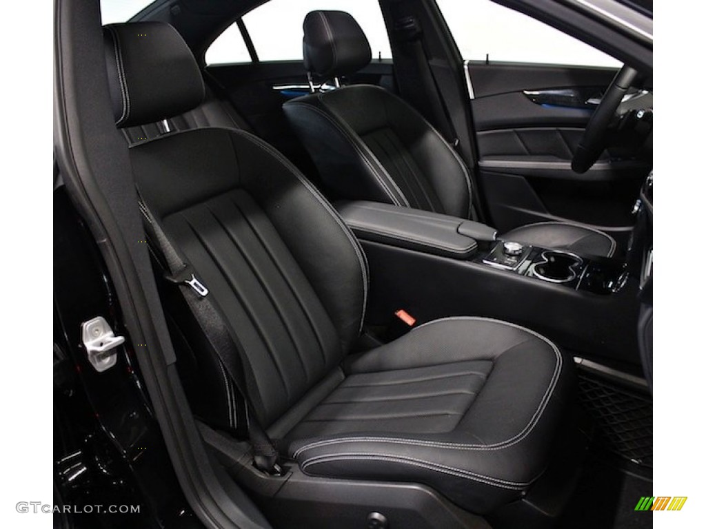 Black Interior 2013 Mercedes-Benz CLS 550 4Matic Coupe Photo #84902000