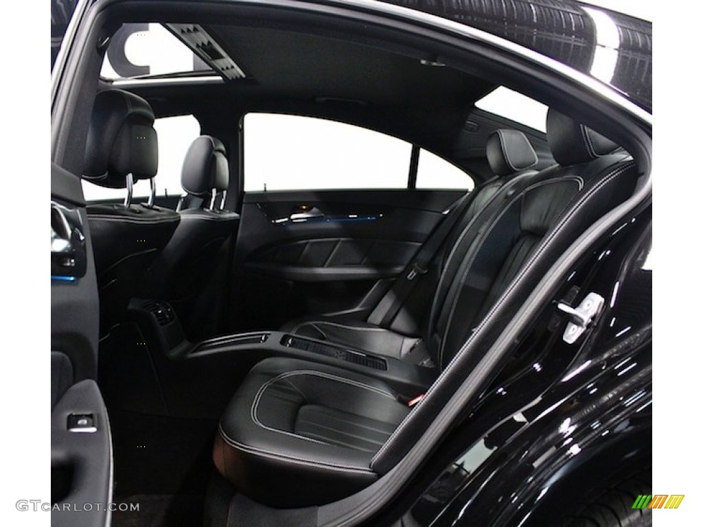 2013 Mercedes-Benz CLS 550 4Matic Coupe Rear Seat Photo #84902228
