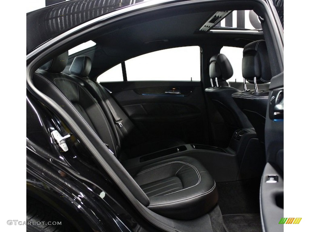 2013 Mercedes-Benz CLS 550 4Matic Coupe Rear Seat Photo #84902243
