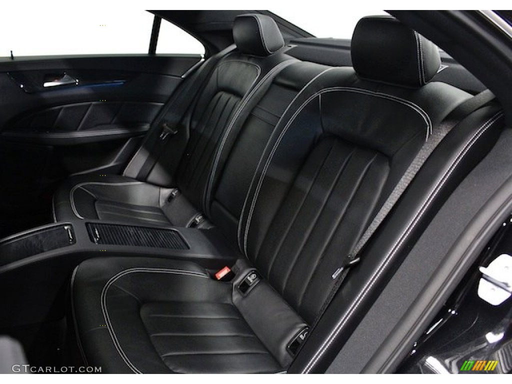 2013 Mercedes-Benz CLS 550 4Matic Coupe Rear Seat Photo #84902255