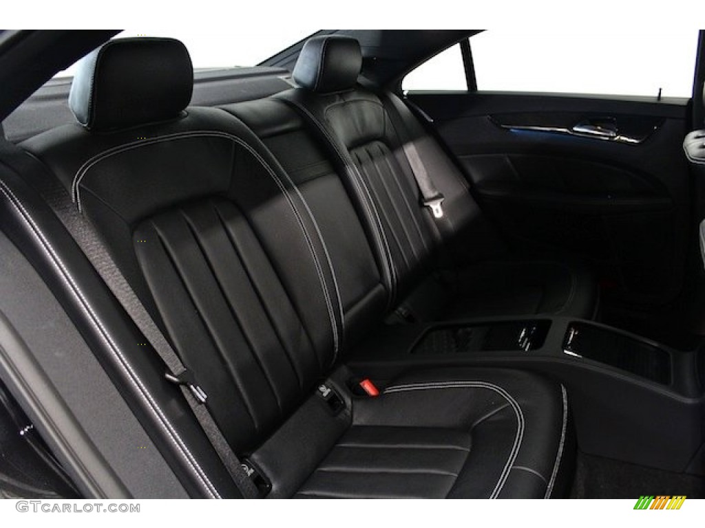 2013 Mercedes-Benz CLS 550 4Matic Coupe Rear Seat Photo #84902270