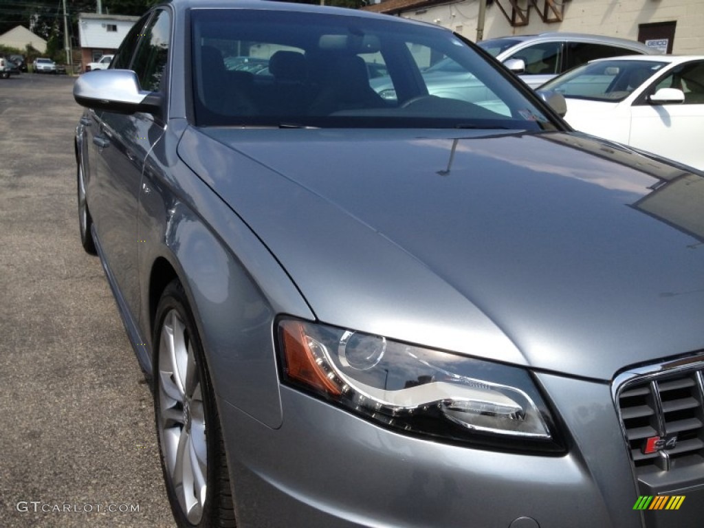 2011 S4 3.0 quattro Sedan - Quartz Grey Metallic / Black photo #16