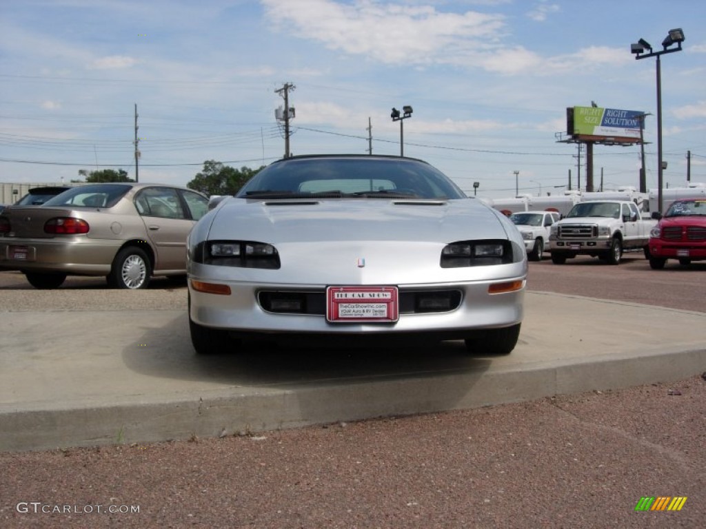 1997 Camaro Z28 Convertible - Sebring Silver Metallic / Dark Grey photo #24