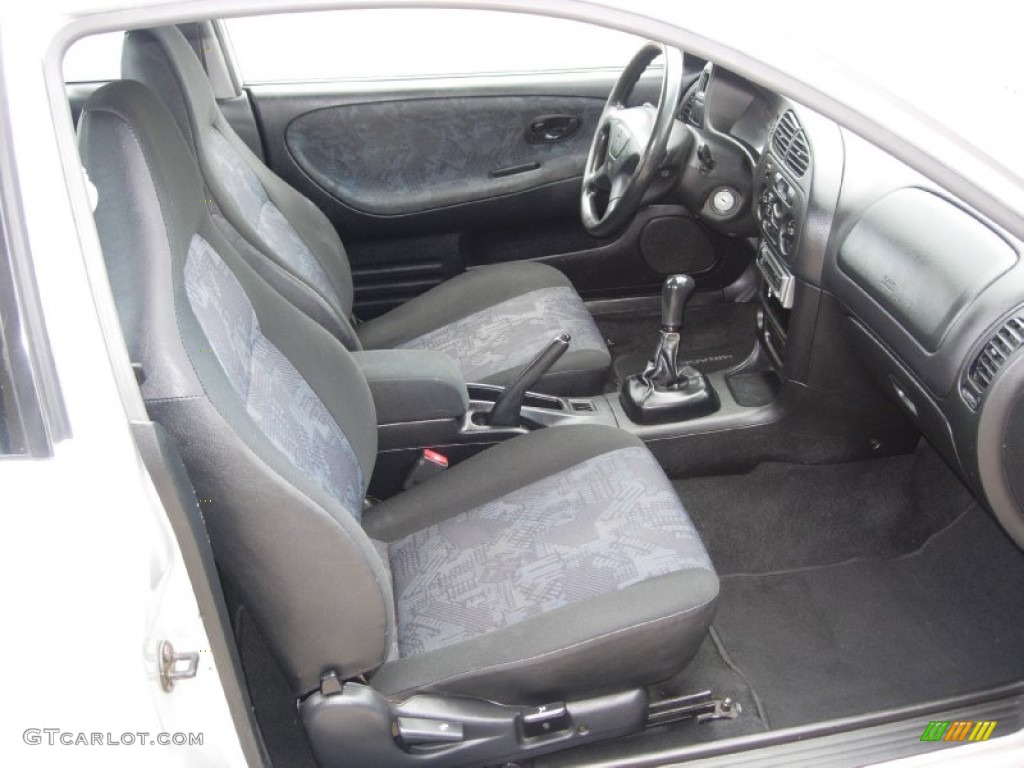 Black Interior 2000 Mitsubishi Mirage DE Coupe Photo #84903431
