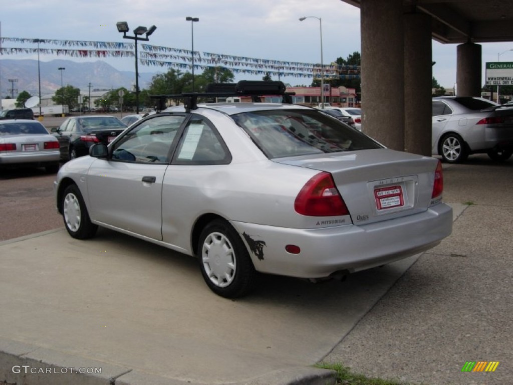 2000 Mirage DE Coupe - Munich Silver Metallic / Black photo #7