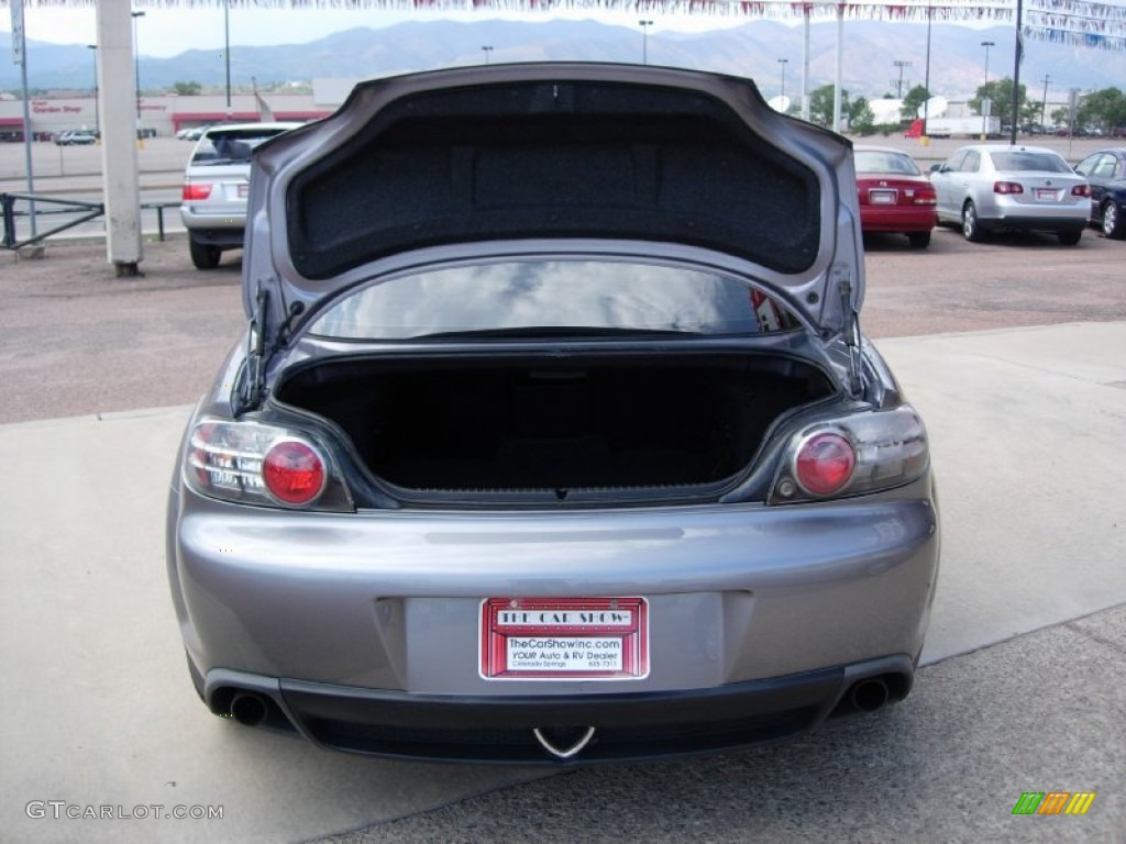 2004 RX-8 Grand Touring - Sunlight Silver Metallic / Black/Chapparal photo #15