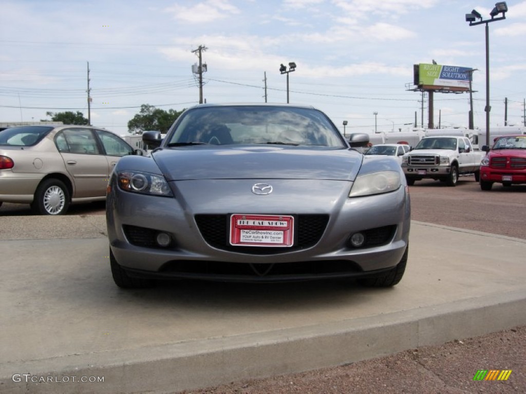 2004 RX-8 Grand Touring - Sunlight Silver Metallic / Black/Chapparal photo #20