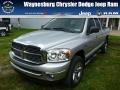 Bright Silver Metallic 2007 Dodge Ram 1500 SLT Quad Cab 4x4