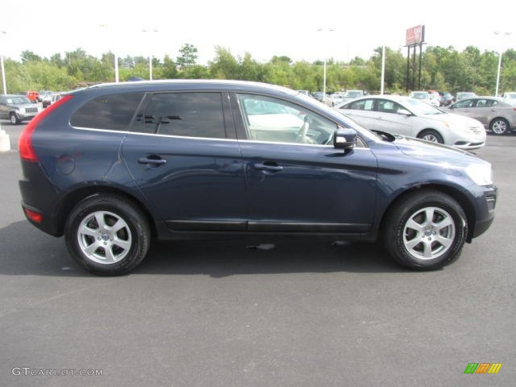 2012 XC60 3.2 AWD - Barrents Blue Metallic / Sandstone Beige/Espresso photo #4