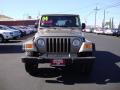 2004 Light Khaki Metallic Jeep Wrangler X 4x4  photo #2