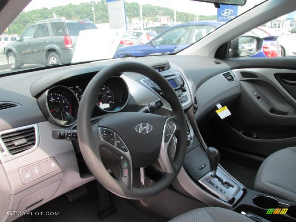 2013 Elantra GLS - Black / Gray photo #5