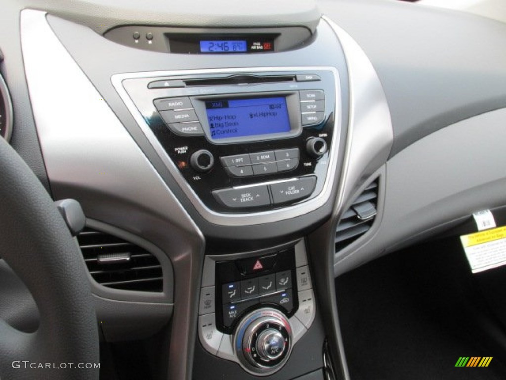 2013 Elantra GLS - Black / Gray photo #9