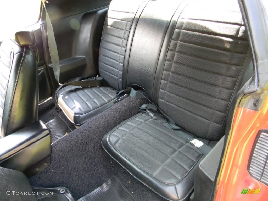 1970 Pontiac Firebird Formula 400 Rear Seat Photos