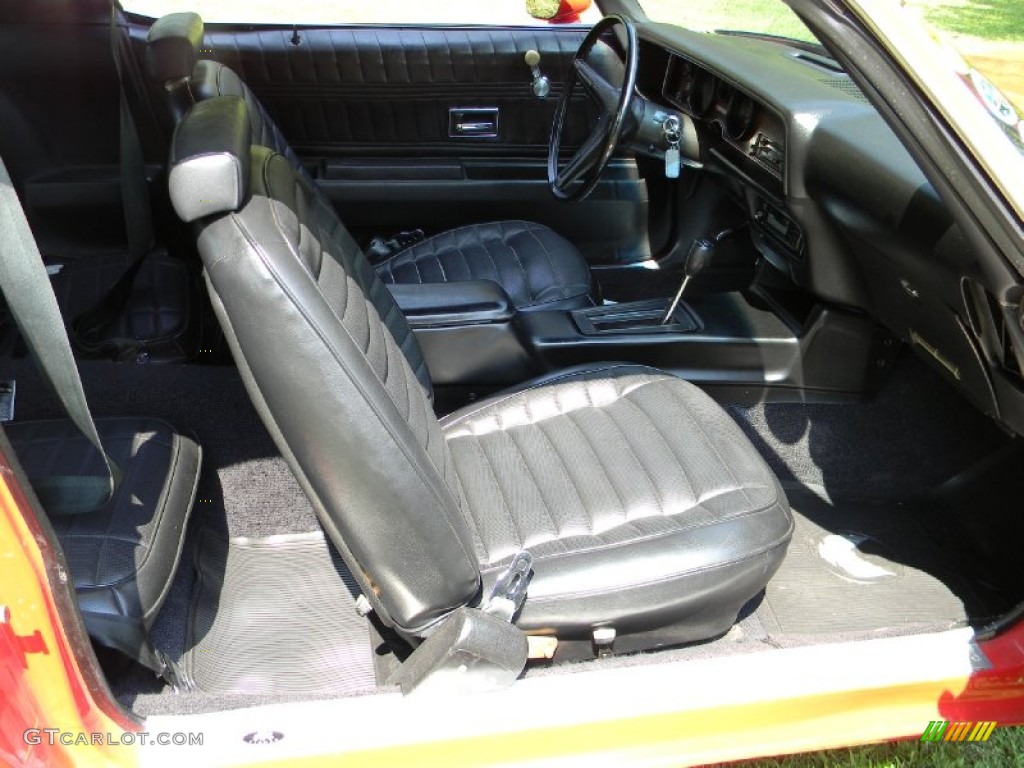 1970 Pontiac Firebird Formula 400 Interior Color Photos