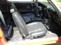 1970 Pontiac Firebird Black Interior Front Seat Photo
