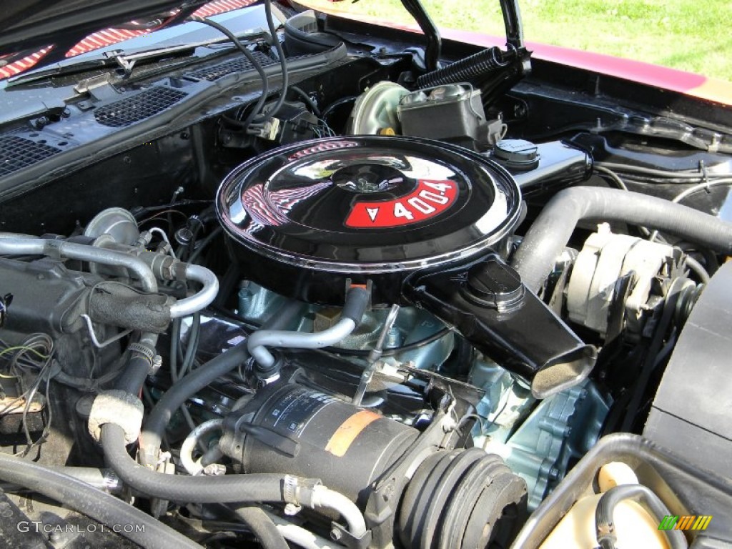 1970 Pontiac Firebird Formula 400 Engine Photos