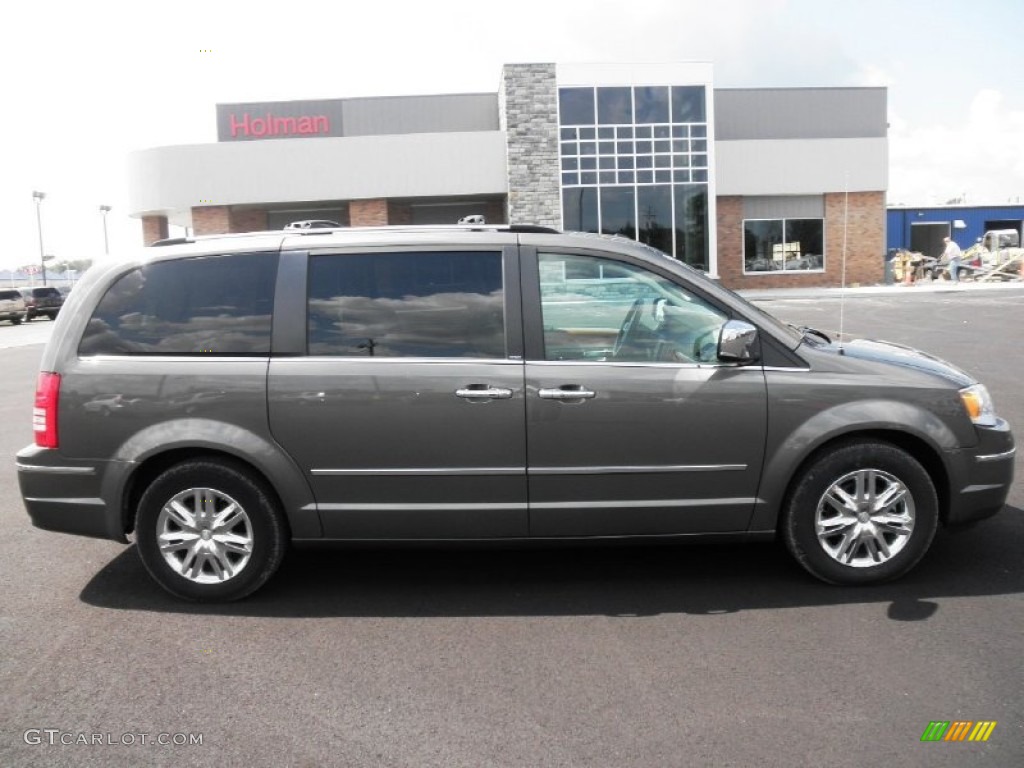 2010 Town & Country Limited - Dark Titanium Metallic / Medium Pebble Beige/Cream photo #1