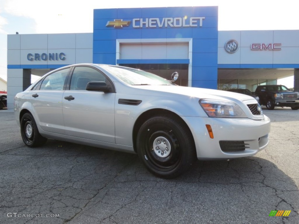 2013 Caprice PPV - Silver Ice Metallic / Dark Pewter photo #1