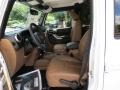 2014 Jeep Wrangler Unlimited Black/Dark Saddle Interior Front Seat Photo