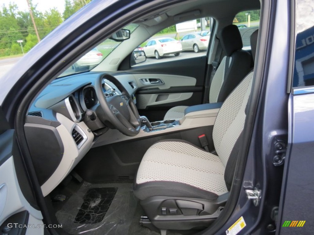 2013 Equinox LS - Atlantis Blue Metallic / Light Titanium/Jet Black photo #10