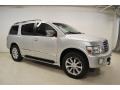 2008 Silver Graphite Gray Infiniti QX 56 4WD  photo #2