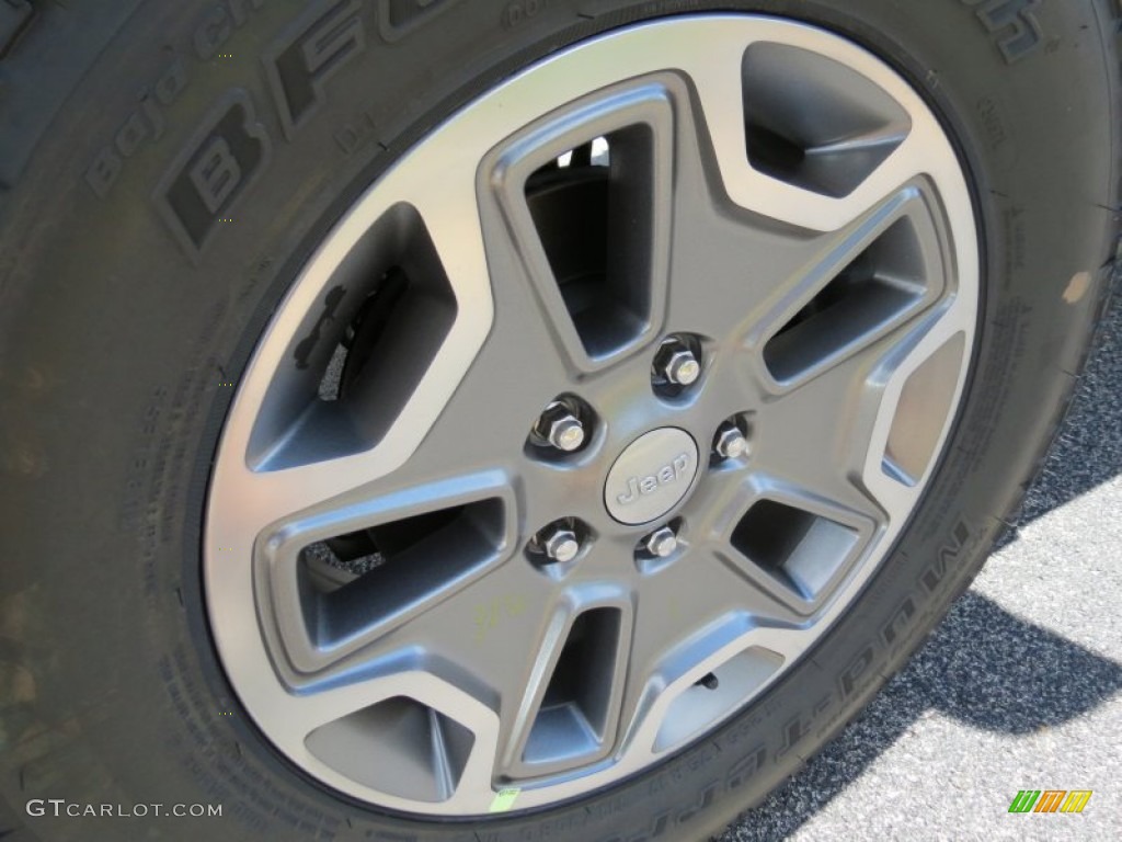 2014 Jeep Wrangler Unlimited Rubicon 4x4 Wheel Photo #84909554
