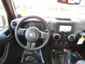 Dashboard of 2014 Wrangler Unlimited Rubicon 4x4