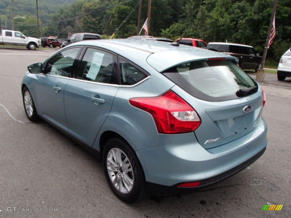 2012 Focus SEL 5-Door - Frosted Glass Metallic / Stone photo #6