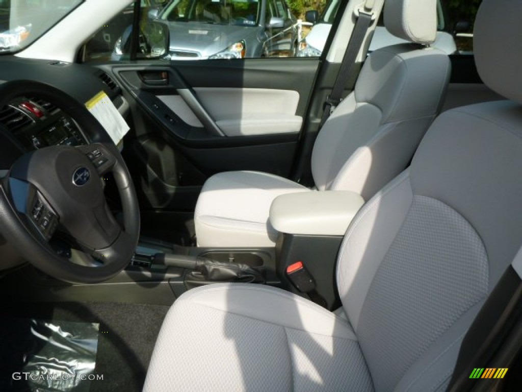 2014 Forester 2.5i Premium - Dark Gray Metallic / Platinum photo #10