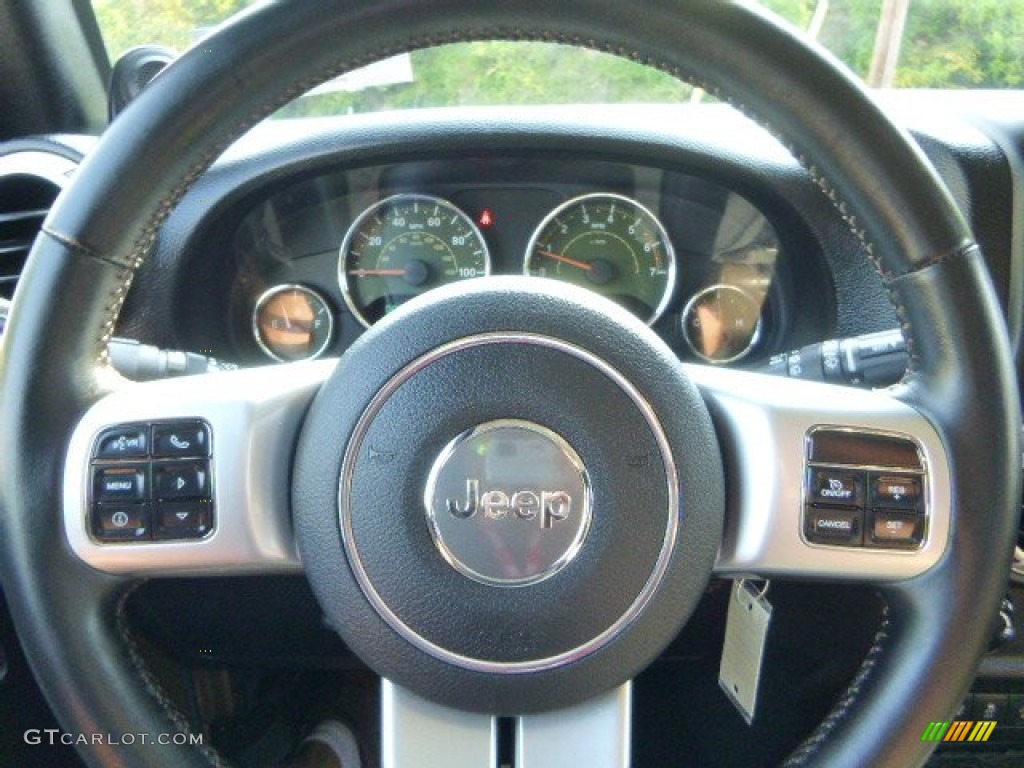 2011 Jeep Wrangler Sahara 70th Anniversary 4x4 Steering Wheel Photos