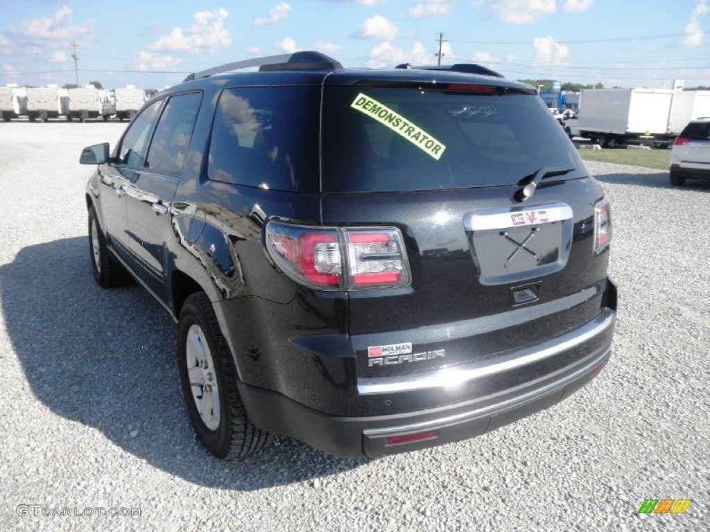 2013 Acadia SLE - Carbon Black Metallic / Ebony photo #21