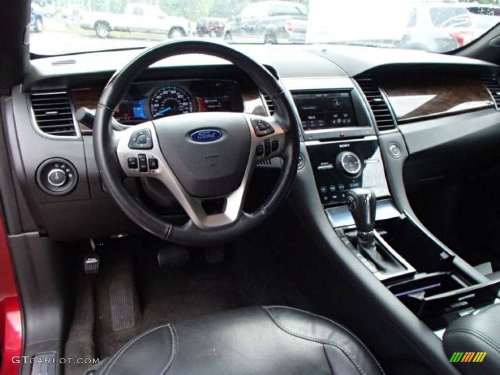 2013 Taurus Limited - Ruby Red Metallic / Charcoal Black photo #14
