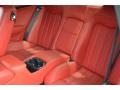 2008 Maserati GranTurismo Rosso Corallo (Red) Interior Rear Seat Photo