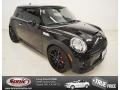 2010 Midnight Black Metallic Mini Cooper John Cooper Works Hardtop  photo #1