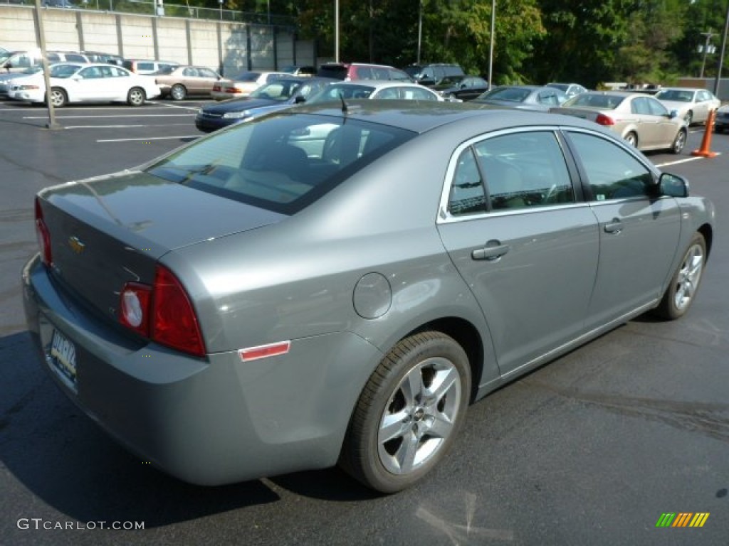 2008 Malibu LT Sedan - Dark Gray Metallic / Titanium Gray photo #11