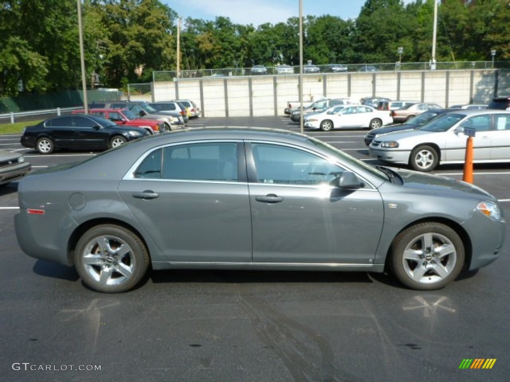 2008 Malibu LT Sedan - Dark Gray Metallic / Titanium Gray photo #12