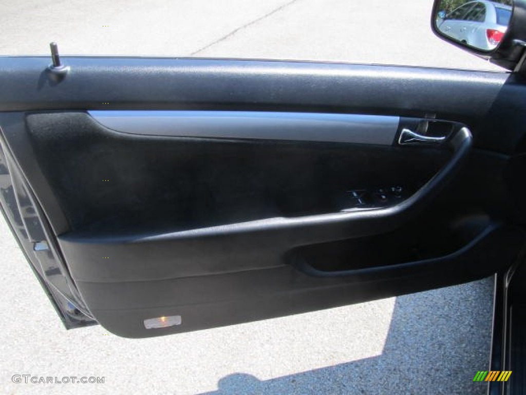 2004 Accord EX Coupe - Graphite Pearl / Black photo #11