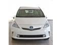 2013 Blizzard White Pearl Toyota Prius v Five Hybrid  photo #3