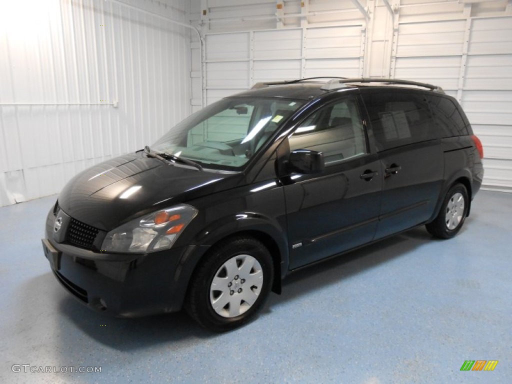 2006 Quest 3.5 S - Galaxy Black Metallic / Gray photo #2