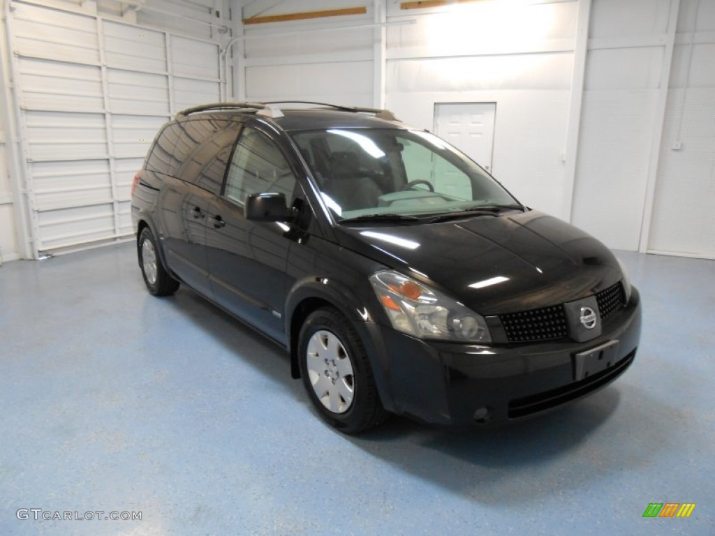 2006 Quest 3.5 S - Galaxy Black Metallic / Gray photo #4