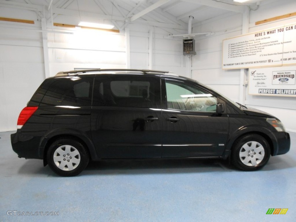 2006 Quest 3.5 S - Galaxy Black Metallic / Gray photo #5