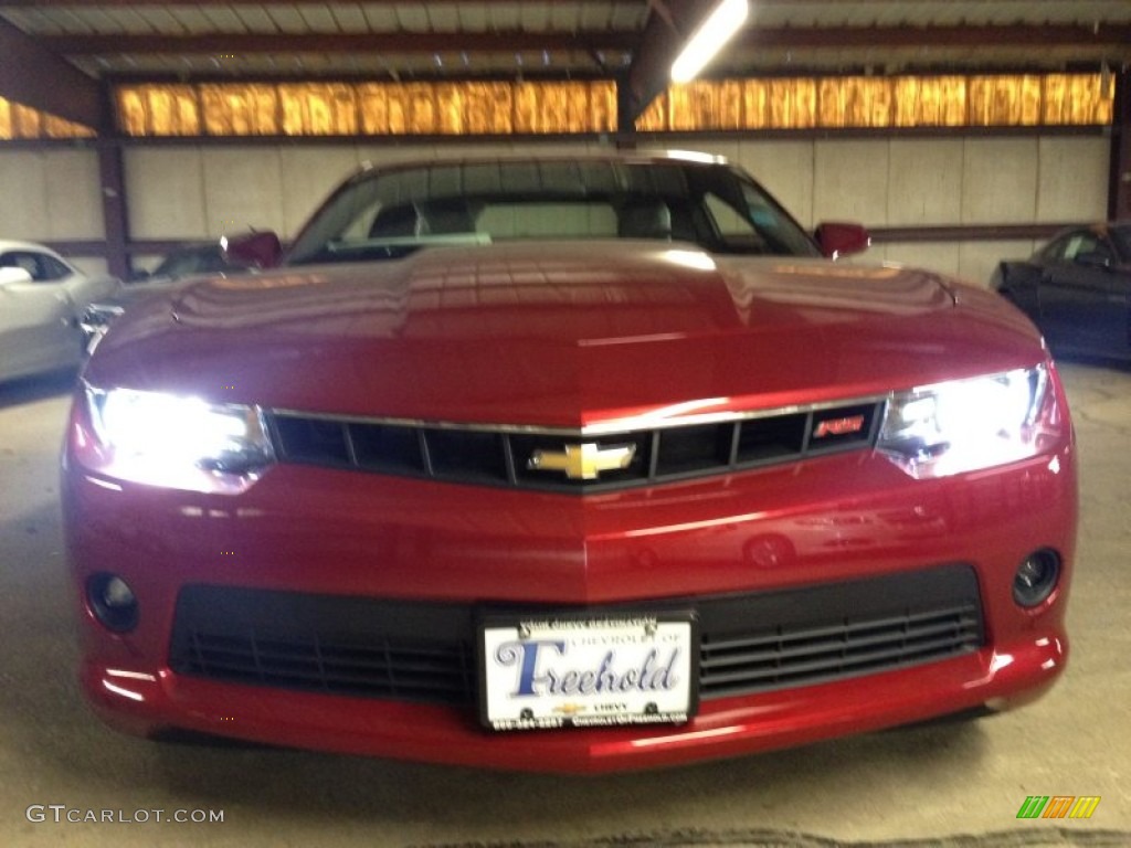 2014 Camaro LT/RS Coupe - Crystal Red Tintcoat / Black photo #2