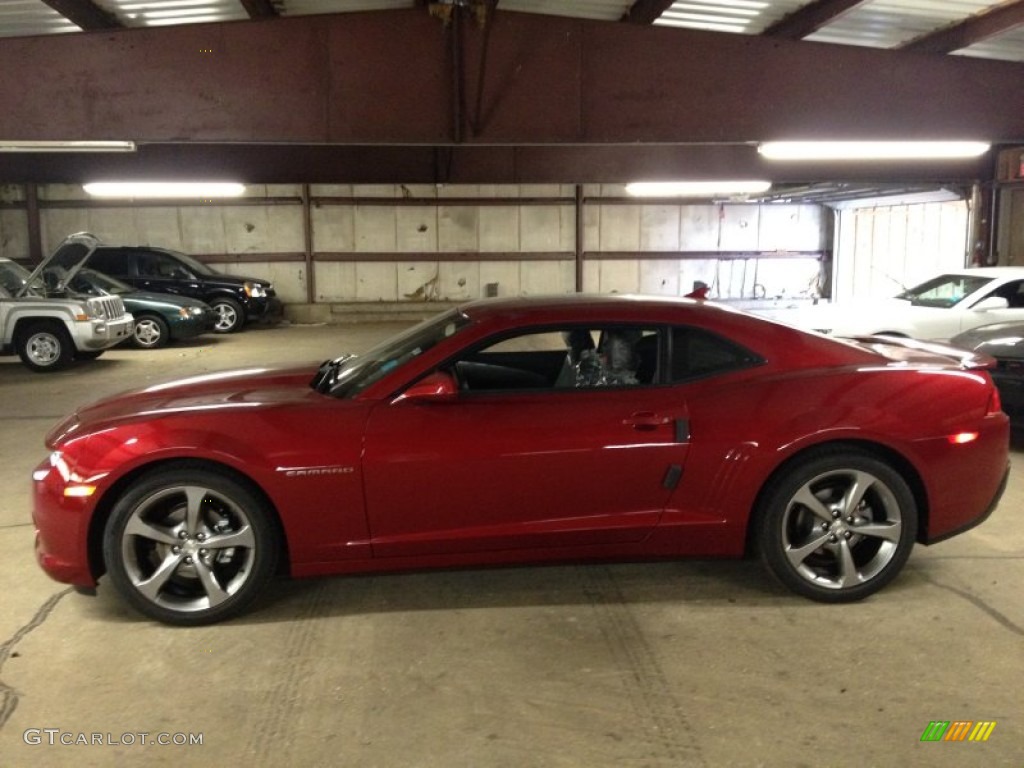 2014 Camaro LT/RS Coupe - Crystal Red Tintcoat / Black photo #3