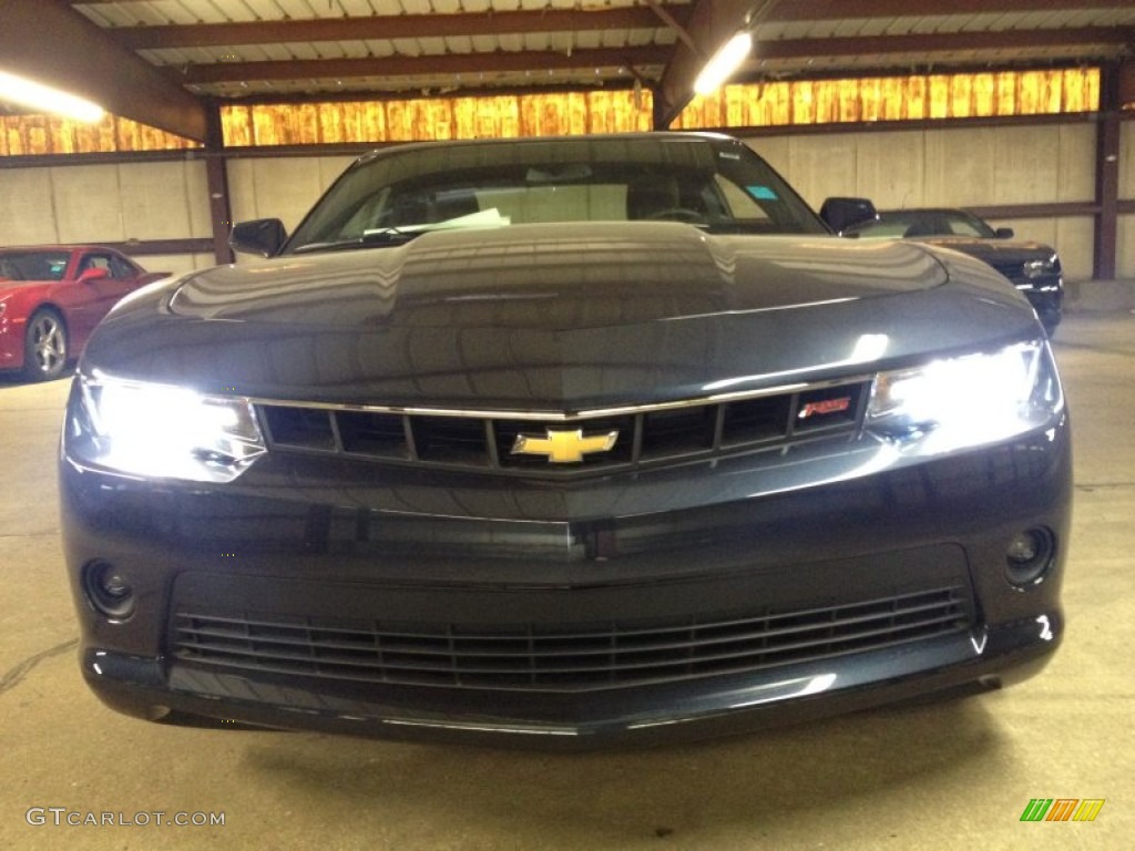 2014 Camaro LT/RS Coupe - Blue Ray Metallic / Black photo #2