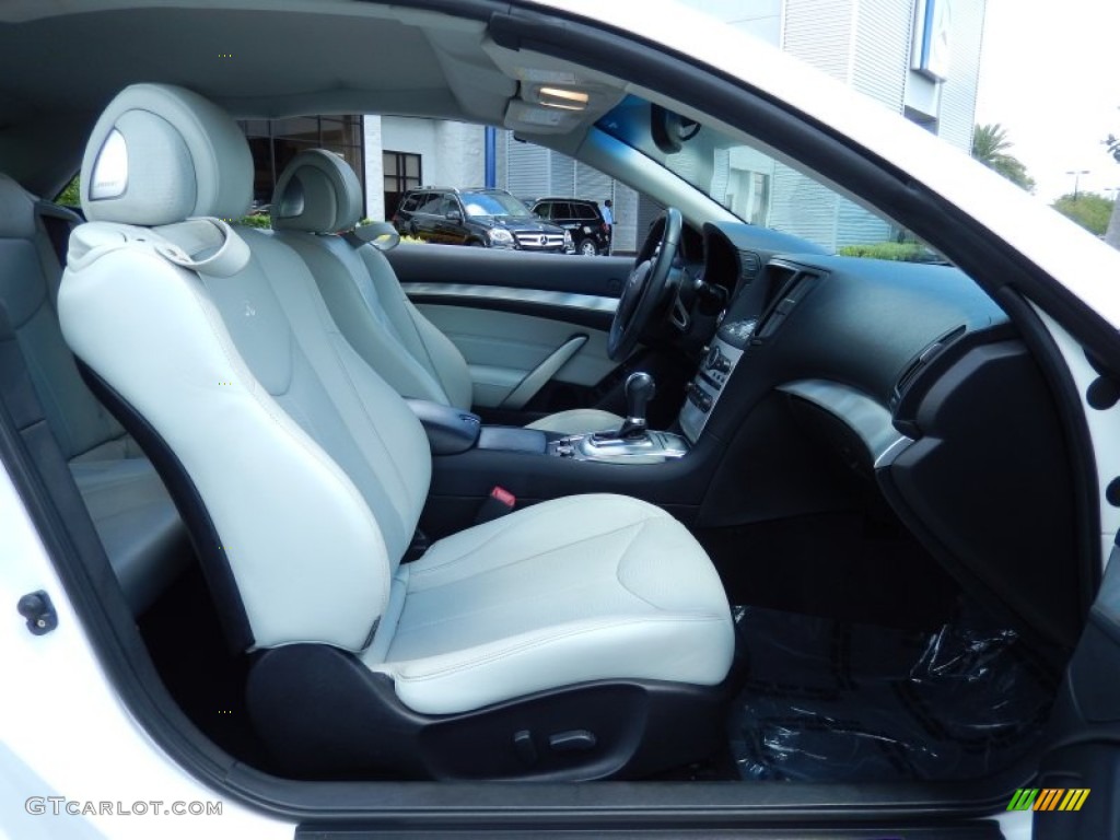 2011 Infiniti G 37 S Sport Convertible Front Seat Photo #84917086