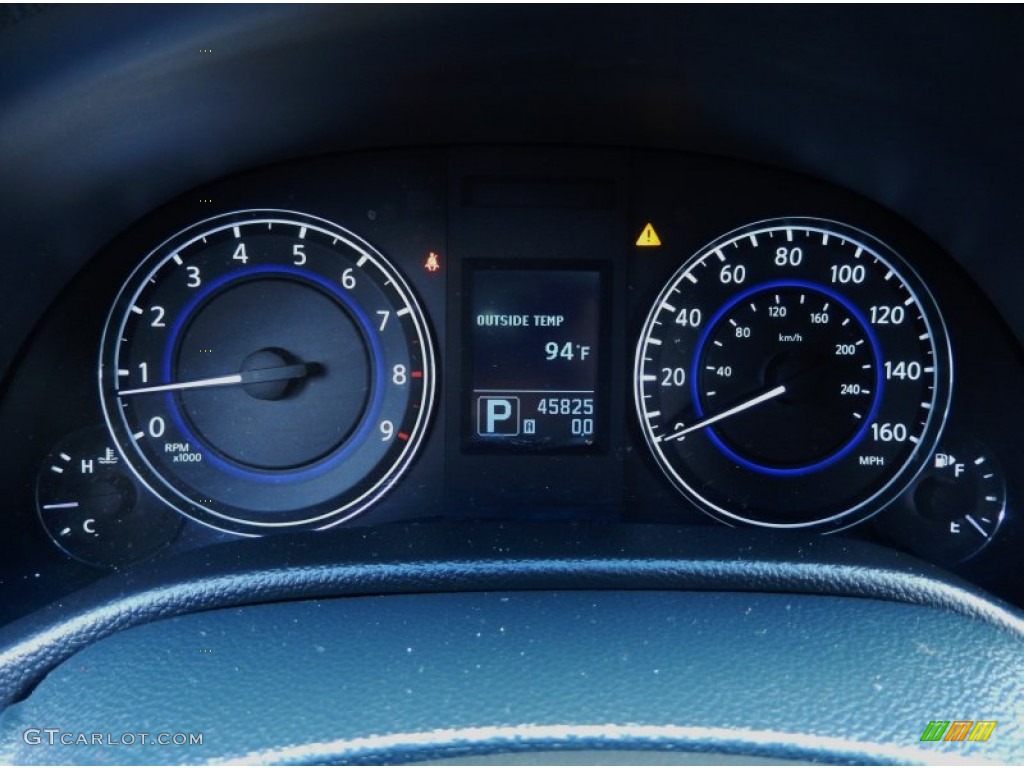 2011 Infiniti G 37 S Sport Convertible Gauges Photo #84917173