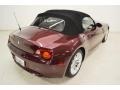 2003 Merlot Red Metallic BMW Z4 2.5i Roadster  photo #5