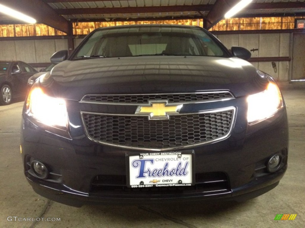 2014 Cruze LS - Blue Ray Metallic / Jet Black/Medium Titanium photo #2
